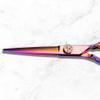 Saki Shears Kohana Professional Pink Hair Cutting Scissors - Sharp Hairdresser Shears With Pink Titanium Finish - Japanese 440C Steel view 2