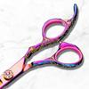 Saki Shears Kohana Professional Pink Hair Cutting Scissors - Sharp Hairdresser Shears With Pink Titanium Finish - Japanese 440C Steel view 3