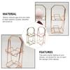 Beaupretty 2pcs Double-layer Makeup Sponge Holder Elegant Cosmetic Egg Rack for Beauty Sponges Stylish Storage for Organized Makeup for All Ages view 3
