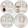 Beaupretty 2pcs Double-layer Makeup Sponge Holder Elegant Cosmetic Egg Rack for Beauty Sponges Stylish Storage for Organized Makeup for All Ages view 4