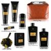YARD HOUSE Bath and Body Gift Set for Men - Sandalwood Amber - Birthday, Christmas, Fathers Day Gifts From Wife Daughter Son for Husband, Dad - Relax Spa Kit w. Full Size Items in Deluxe Toiletry Bag view 2
