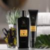 YARD HOUSE Bath and Body Gift Set for Men - Sandalwood Amber - Birthday, Christmas, Fathers Day Gifts From Wife Daughter Son for Husband, Dad - Relax Spa Kit w. Full Size Items in Deluxe Toiletry Bag view 4