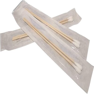 6000 Cotton Tipped Wood Applicators 6 Sterile Swab Sticks - Long 6 inch Wooden Medical Cotton Tip Applicator Swabstick with Shaft and Soft Swabs for Location Application, Cleaning  30 Boxes of 200