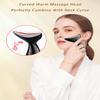 VOFEL Face and Neck Massger for Skin Care Electric Face Neck Lifting Massager with 45 Heat & 3 Massage Modes for Wrinkles Facial Neck Massager (Black) view 2
