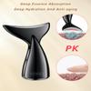 VOFEL Face and Neck Massger for Skin Care Electric Face Neck Lifting Massager with 45 Heat & 3 Massage Modes for Wrinkles Facial Neck Massager (Black) view 4
