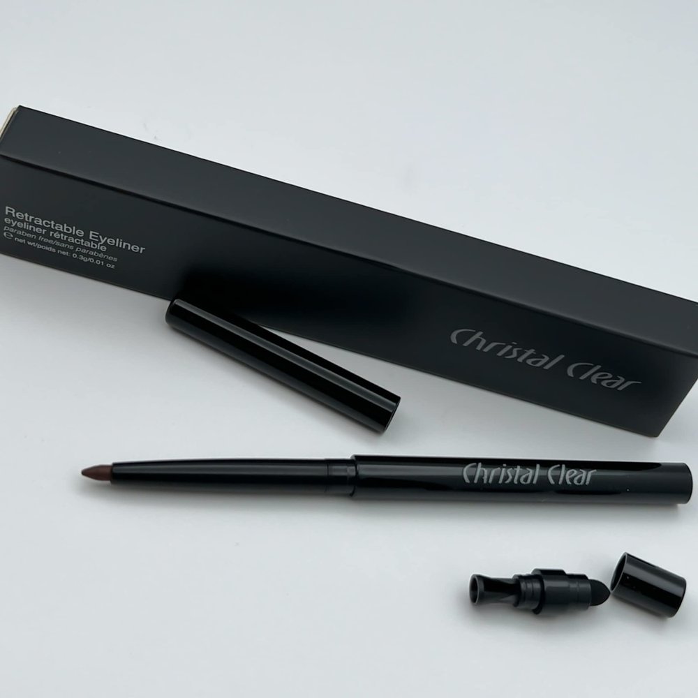 Christal Clear Beauty Retractable Waterproof Eyeliner