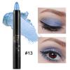 Boobeen Waterproof Eyeshadow Stick Crayon Shimmer Cream Pen Create Glitter Eye Makeup, Easy to Use (13#) view 2