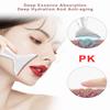 VOFEL Face and Neck Massger for Skin Care Electric Face Neck Lifting Massager with 45 Heat & 3 Massage Modes for Wrinkles Facial Neck Massager (WHITE) view 4