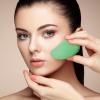 Beavorty 4pcs Mango-shaped Makeup Sponges Portable Powder Beauty Tools for Foundation and Concealer Unique Design for Precision Application Easy to Clean view 3