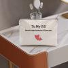 2pcs Love You Sister,Soul Sister Gift Bestie Gift,Linen Style Make up Bag Toiletry Bag Gift for Friend (To Sister) view 4