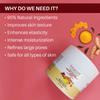 SJH Haldi Chandan Ubtan Face & Body Scrub with Turmeric, Sandalwood & Rosewater| for Reduce Blackheads & Whiteheads, Ideal for Dry & Dull Skin, Paraben & Sulphate Free, 200g view 2