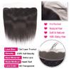 13x4 Straight Lace Frontal Human Hair 10 Inch HD Lace Frontal 100% Brazilian Virgin Human Hair Straight Ear to Ear Transparent Lace Frontal Closure Pre Plucked with Baby Hair view 4