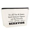 Behavior Analyst Makeup Bag - Therapist Appreciation Gift for Women view 1