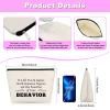 Behavior Analyst Makeup Bag - Therapist Appreciation Gift for Women view 2
