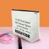 Behavior Analyst Makeup Bag - Therapist Appreciation Gift for Women view 3