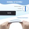 12 Pcs Professional Nail Files, 60/60 Grit Nail Files for Acrylic Nails Gel Nails, Double Sided Emery Board for Nails, Reusable & Washable Coarse Nail File for Home and Salon Use view 4