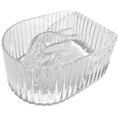 Nail Soaking Bowl Acrylic Manicure Bowl Soaker Tray Soak off Gel Polish Dip Remover for Nails Manicure Spa Tool