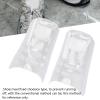 Barber Shoes Cover High Transparent Hair Stylist Shoes Cover Odorless Haircut Shoes Cover Suitable for Indoors Salon Beauty Hair Stylist view 2