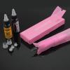 Denergy Tattoo Machine Covers Pink - 200pcs PMU Pen Type Machine Bag Sleeve for Pen Microneedling,Cartridge Tattoo Machine,Mesotherapy - PMU Supplies 52mm180mm (Pink2.0 inch X 7 inch) view 3