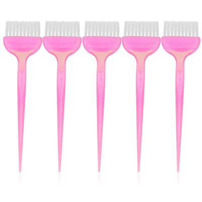 Beavorty 5pcs Professional Hair Dyeing Brush Soft Bristle Color Applicator for Salon and Home Use Ergonomic Design for Easy Hair Coloring for Styling and Conditioning