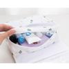 2 Toiletry Bags Ladies Cosmetic Bag Portable Travel Scrub Bag Men's Washing Storage Bag Pink + White, Pinkwhite, Classic view 4
