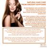 Shea Terra Organics 100 Percent Pure Egyptian Black Castor Extra Virgin Oil  Ethiopian Coffee Ginseng | All-Natural Strengthening and Conditioning Hair Oil for Healthy Hair Growth and Scalp 8 oz view 3