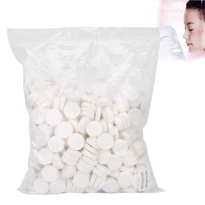 500pcs Compressed Disposable Facial Mask, DIY Pure Cotton Facial Mask Sheet Paper, Cotton Skin Care Wrapped Mask