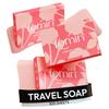 FOMIN - Antibacterial Paper Soap Sheets for Hand Washing - (300 Sheets) Rose Portable Travel Soap Sheets, Dissolvable Camping Mini Soap, Portable Hand Soap sheet view 1