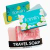 FOMIN - Antibacterial Paper Soap Sheets for Hand Washing - (300 Sheets) Rose, Jasmine, Lemon Portable Travel Dissolvable Camping Mini Soap Portable Hand Soap Sheet view 1
