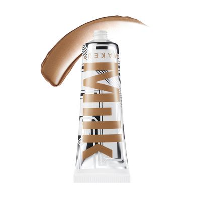 Milk Makeup Bionic Glow Liquid Illuminator, Reality (Luminous Bronze) - 0.91 fl oz - Delivers Hydrating, Natural Glow for Face & Body - Blendable & Buildable - Weightless - Vegan, Cruelty Free