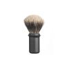 Tatara Masamune Shaving Brush | Classic Shaving Brush | Eco-Firendly | Stainless Steel (Finest Badger, Dark) view 1