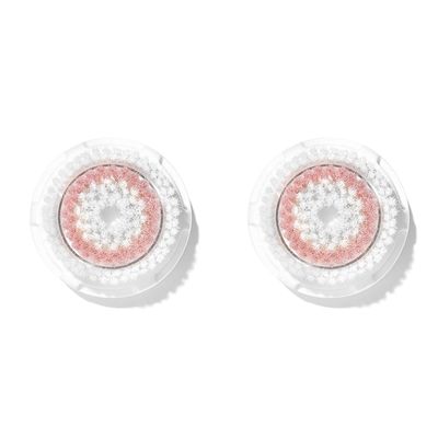 Clarisonic Radiance Facial Cleansing Brush Head Replacement Compatible with Mia 1, Mia 2, Mia Fit, Alpha Fit, Smart Profile Uplift, 2 Pack(Radiance)