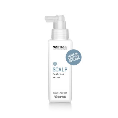 FRAMESI Morphosis Scalp Destress Serum, 3.4 fl oz, Soothing Leave In Scalp Treatment for Sensitive Scalps