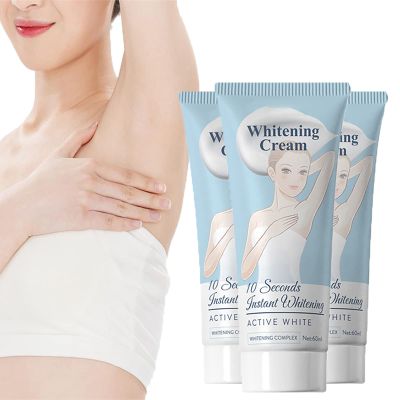 1/2/3PCS Melanin-Reducing Whitening Cream, Body Care Brightening Cream, 10 Seconds Instant Whitening Cream, Body Peeling Advanced Whitening Cream (3PCS)