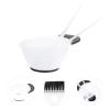 Beaupretty 3sets Dyeing Brush Dying Applicator Professional Salon Coloring/Color Kit Tools and Bowls for Tool Supplies Comb Diy with White Tint Dye Brushes Hair Salon, Mixing Bowl view 4