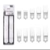 Supreme Trimmer Magnetic Guide Combs for Clippers | CMG100 Hair Clipper Guards, 10 Cutting Lengths | Frosted Transparent view 1