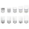 Supreme Trimmer Magnetic Guide Combs for Clippers | CMG100 Hair Clipper Guards, 10 Cutting Lengths | Frosted Transparent view 3