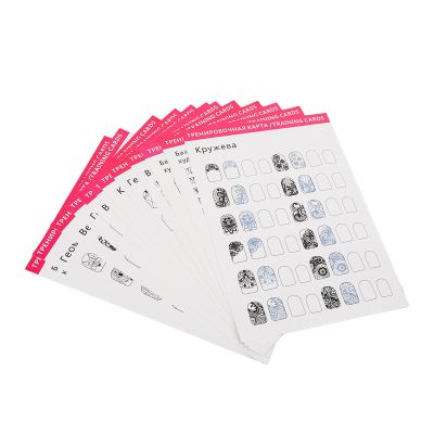 Nail Training Mat,ANGGREK 12 Modes Nail Art Practice Sheet Practice Hand For Acrylic Nails Washable Reusable Multi Acrylic Nail Training Mat Manicure Tools