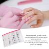 Nail Training Mat,ANGGREK 12 Modes Nail Art Practice Sheet Practice Hand For Acrylic Nails Washable Reusable Multi Acrylic Nail Training Mat Manicure Tools view 3