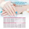 Nail Training Mat,ANGGREK 12 Modes Nail Art Practice Sheet Practice Hand For Acrylic Nails Washable Reusable Multi Acrylic Nail Training Mat Manicure Tools view 4