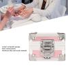 Nail Drill Bit Holder,ANGGREK 25 Holes Drill Bit Case 3 Layer Sponge Transparent Flip Cover Storage Displayer Box for Acrylic Nail Drill Bit Rivet Reinforcement view 2