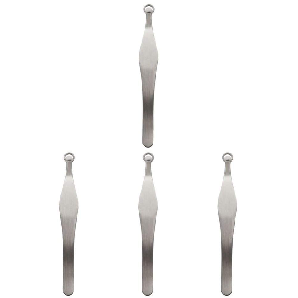 Beaupretty 4pcs Nasal Hair Tweezer Ingrown Hair Remover for Men Head Multi-Purpose Beauty Tool