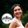 minkissy Alloy Rhinestone Headband Handmade Wedding Bridal for Elegant Occasions for Photography Parties and Special Events view 3