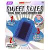 Pumice Stone Foot Scrubber Shower Mat - Anti-Slip Suction Cup Design for Foot Care  Dead Skin Remover, Foot Exfoliator, Callus Remover for Baby Soft Feet by Onyx Professional view 1