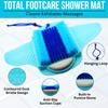 Pumice Stone Foot Scrubber Shower Mat - Anti-Slip Suction Cup Design for Foot Care  Dead Skin Remover, Foot Exfoliator, Callus Remover for Baby Soft Feet by Onyx Professional view 2