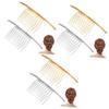 LALAFINA 6pcs Elegant Hair Combs for Women Delicate Hairpins for Casual Formal Styles Stylish Accessories for Girls and Friends for Birthdays and Holidays view 1