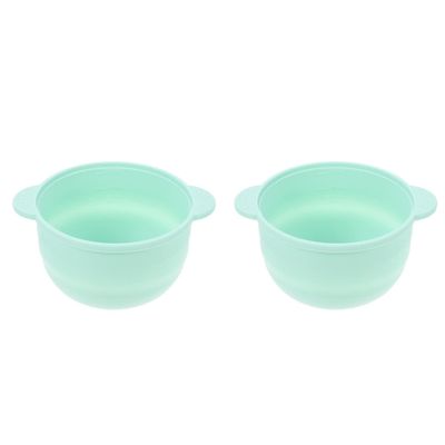 FRCOLOR 2pcs Hair Removal Wax Melting Bowl Wax Warmer Heater Inner Pot Silicone Non-stick Pot Easy Handling