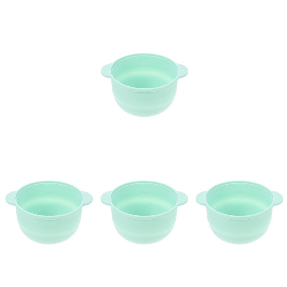 Beaupretty 4pcs Silicone Wax Melting Bowl Wax Container Home Salon Use Smooth Surface