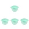Beaupretty 4pcs Silicone Wax Melting Bowl Wax Container Home Salon Use Smooth Surface view 1