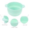 Beaupretty 4pcs Silicone Wax Melting Bowl Wax Container Home Salon Use Smooth Surface view 2